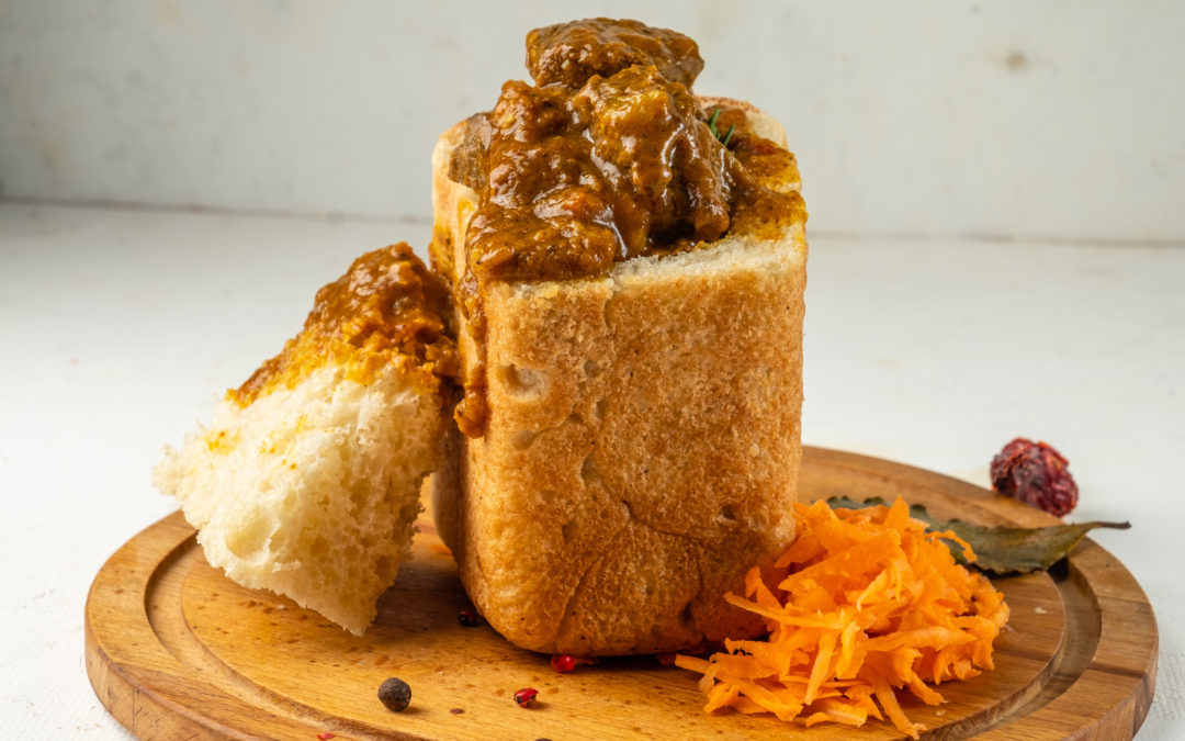 Durban-style Lamb Curry Bunny Chow